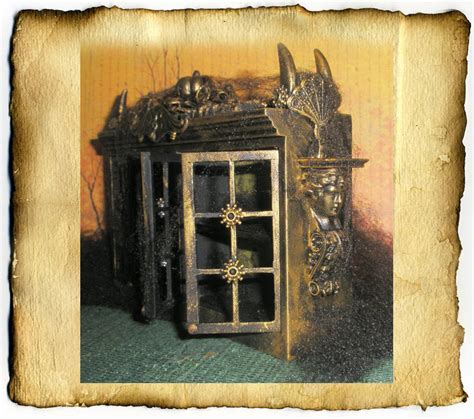 miniature gothic bookcase  grimdeva  deviantart