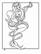 Mermaids Mako Sirenas Fantasie Duyung Putri Mewarnai Fantasy Meerjungfrau Kleurplaten Coloringhome Clues sketch template