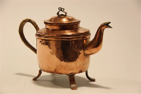 antique copper tea pot  sale  pamono