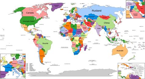 wereldwijs informatie  de wereld continenten landen en feiten