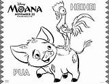 Moana Maui sketch template