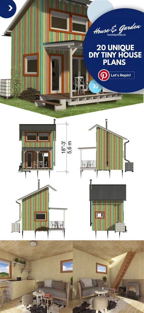 tiny house plans unique house design