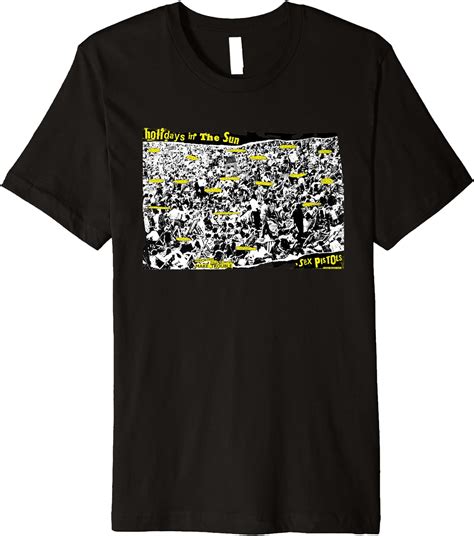 Sex Pistols Official Holidays In The Sun Premium T Shirt