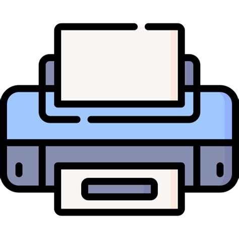 printer  technology icons