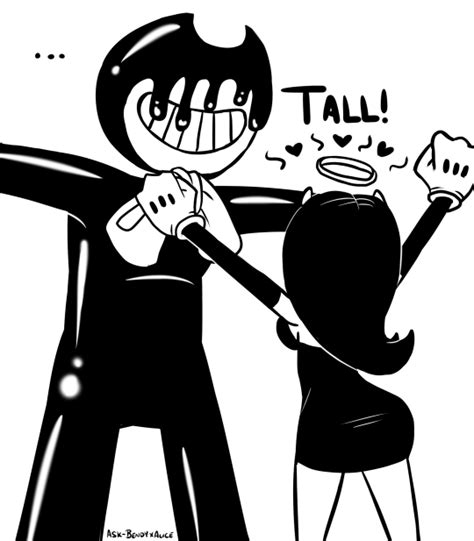 Bendy X Alice Tumblr With Images Bendy And The Ink