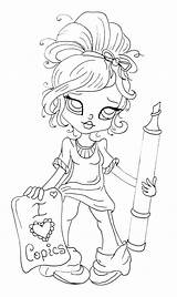 Coloring Pages Digi Stamps Kratos Stamp Digital Colorier Copic Mangas Dolls Marker Getdrawings Getcolorings Scrapbooking sketch template
