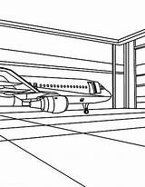 Airport Coloringsky sketch template