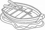 Clip Transporte Sailboat Pontoon Barcas Gradinita Fise Rowboat Mijloace Carson Barca Plastificar Canoe Bote Acuaticos sketch template