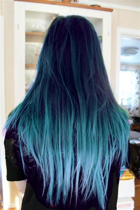 blue hair blue ombre hair diy ombre hair hair styles