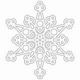 Snowflake Snowflakes Winter Mandalas Nieve Paste Copos Dozen Natalizi Motivi Donteatthepaste Cennet sketch template