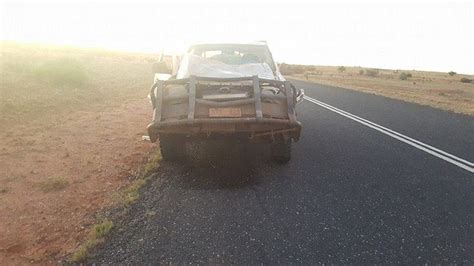 man smashes into a cow in his truck and is saved by his bull bar daily mail online