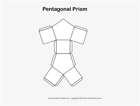 printable pentagon shape