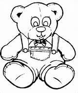 Bear Teddy Coloring Pages Cute Christmas Bears Emo Sheets Print Color Stuffed Teddybears Kids Drawing Printable Getcolorings Sheet Animals Clipartmag sketch template