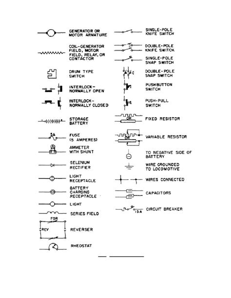 electrical electrical schematic symbols