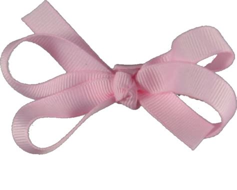 pink baby hair bow