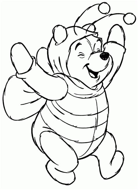 halloween coloring pages winnie  pooh disney halloween coloring