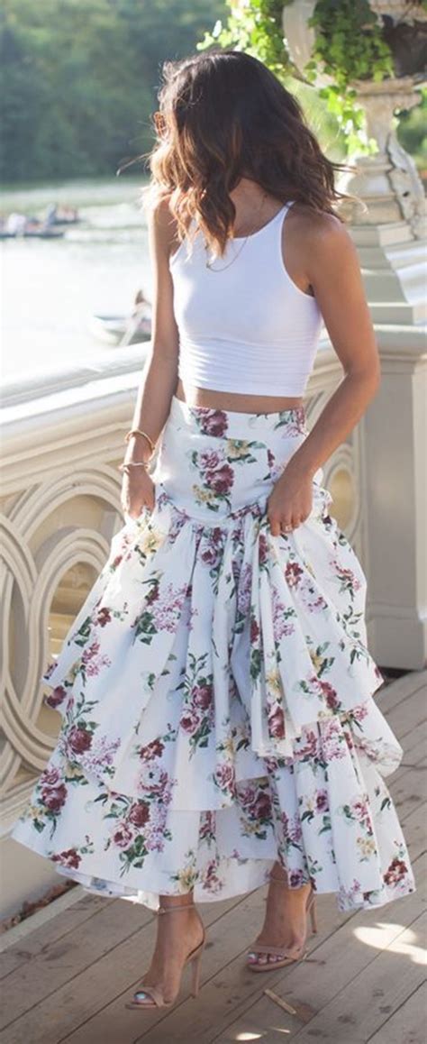 75 loose maxi skirt outfit for girls