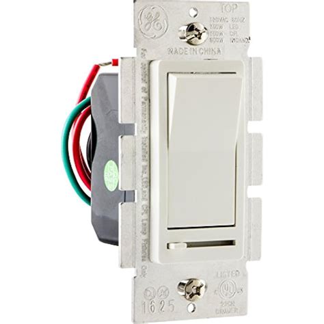 dimmer rocker switch dimmable wall light single pole     led ebay