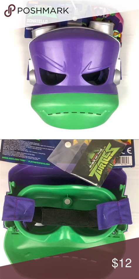 teenage mutant ninja turtle mask donatello nwt teenage mutant ninja