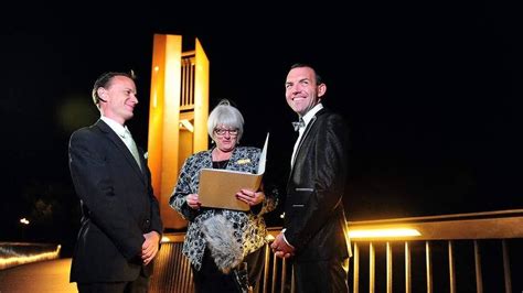 gallery australia s first same sex marriages the border mail