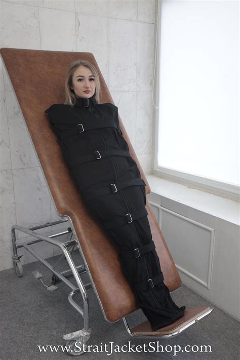 Black Sleep Sack Bondage Body Bag Straitjacket Mummification Etsy