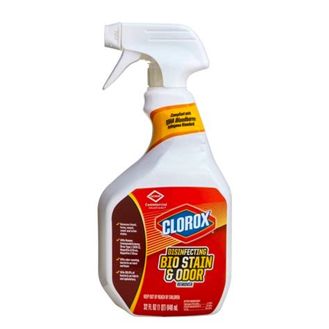 clorox company clorox  oz disinfecting bio stain odor
