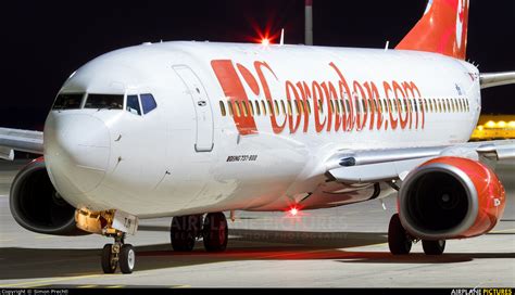 tc tjn corendon airlines boeing    linz photo id  airplane picturesnet