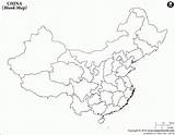 China Map Coloring Carte Chine Vierge Popular Library Clipart sketch template