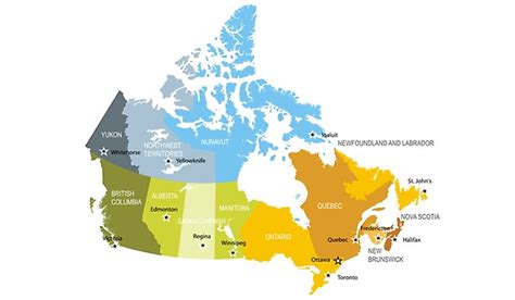 canada  states worldatlascom