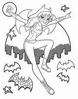 Coloring Superhero Dc Pages Girls Super Hero Girl Bat Kids Bestcoloringpagesforkids Colouring High Printable Inspirations sketch template