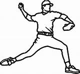 Baseball Batter Coloring Pages Printable Getcolorings sketch template