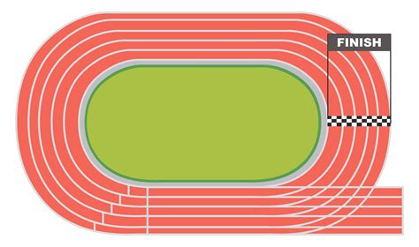 oval track vector art icons  graphics