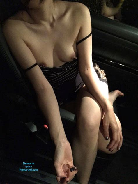 asian milf strips in car september 2016 voyeur web