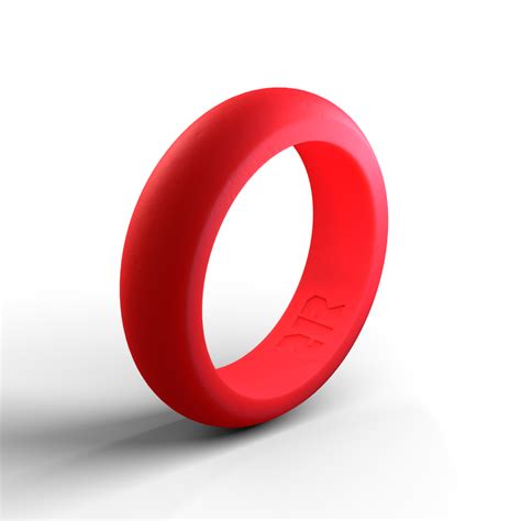 womens red silicone wedding ring recon rings