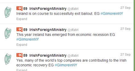 irish deputy prime minister jumps into the tweetstream huffpost