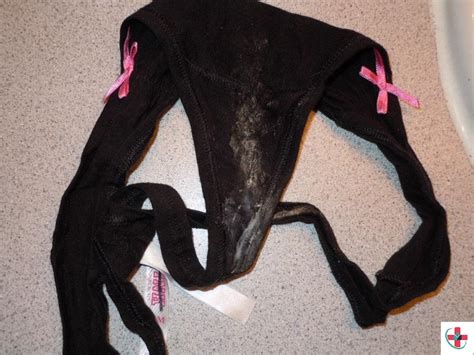why do women get crusty underwear at the end of the day find out