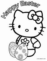 Coloring Easter Pages Egg Kitty Hello Kids Colouring Eggs Printable Popular Choose Board sketch template
