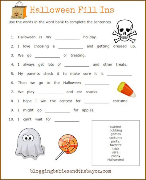 fall halloween activities  children holiday inspired printables