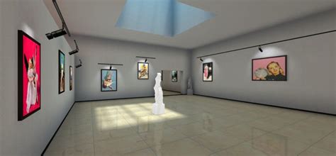 3d virtual art gallery