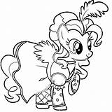 Coloring Pony Pie Pinkie Little Pages Kids Mlp Colouring Printable Book Popular Twilight Coloringhome Rainbow Dash Adults sketch template