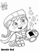 Coloring Pages Super Pbs Kids Red Why Wonder Readers Printable Drawing Shows Wiki Categories Cartoon Getdrawings Comments sketch template