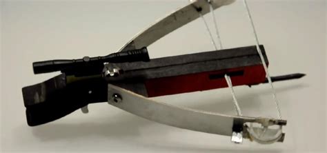 insanely powerful diy miniature scorpyd crossbow specialized weapons