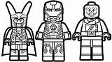 Lego Coloring Pages Superhero Superheroes Kids sketch template