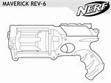 Nerf Guns Kolorowanki Outlines Pistola Maverick Pistolas Dzieci Pinteresting Bestcoloringpagesforkids Nerfs Colorir Blaster sketch template