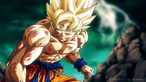 anime dragon ball z 4k ultra hd wallpaper by aubreiprince