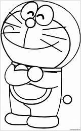 Doraemon Coloring Pages Drawings Easy sketch template