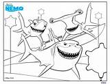 Coloring Printable Nemo Pages Finding Sharks Summer Kids Disney Shark Family Fun Good Ones sketch template