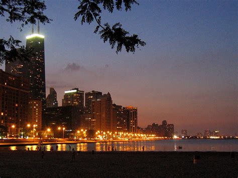 chicago skyline  lakefront  photo  freeimages