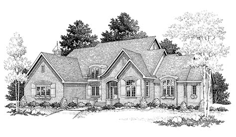 home plans homepw  square feet  bedroom  bathroom french country home