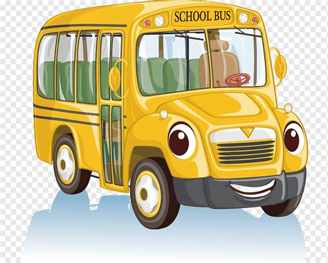 Bus Sekolah Kartun Materi Bus Sekolah Mobil Kompak